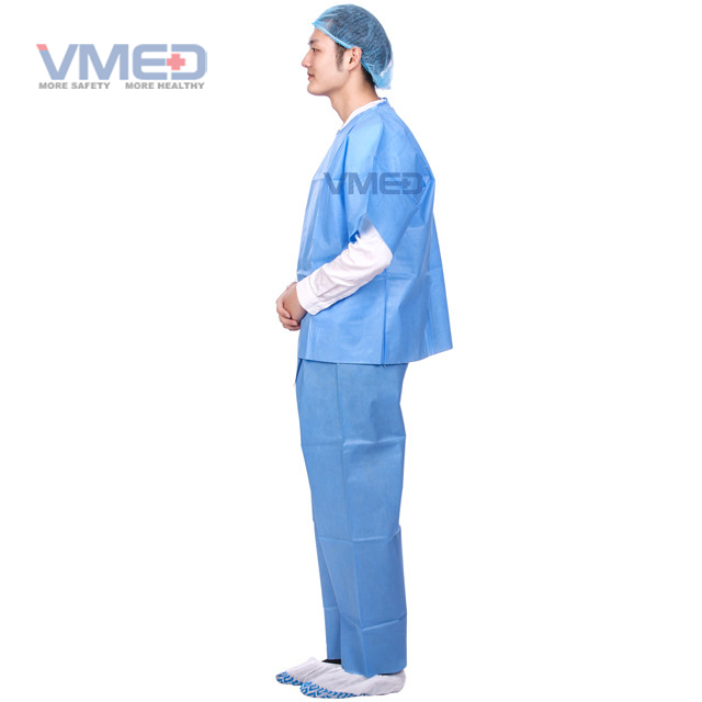Disposable Medical Scrub Suits 